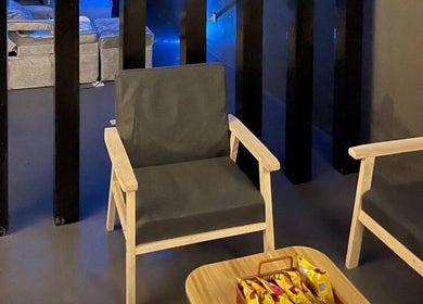 Relaxing seating area at Foot Magic Reflexology, SERI KEMBANGAN, Selangor, MY offers calming comfort.