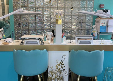 Маникюрный стол в Lisboa Beauty Service, Лиссабон, Португалия.
