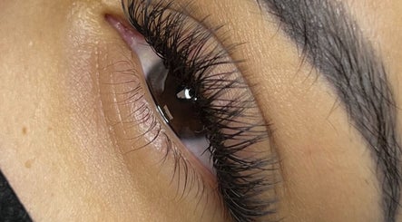 Close-up of expertly styled eyelashes at Inkbeauty, Framingham, Massachusetts, US for a perfect look.