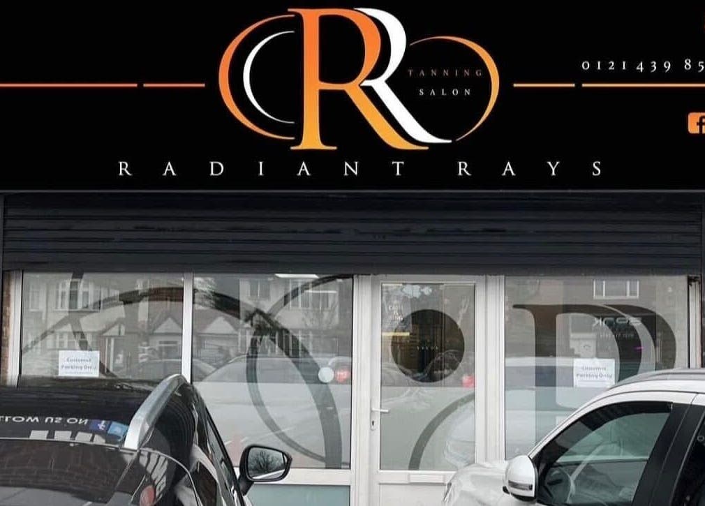 Front view of MTB Studio at Radiant Rays in Birmingham, England, GB, showcasing the modern entrance.