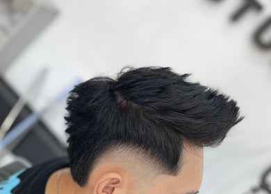 Modern undercut hairstyle at Otw Hairstudio, located in Jawa Barat, Jawa Barat, ID.