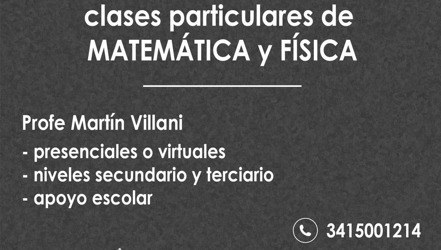 Clases particulares de matemática y física image 1