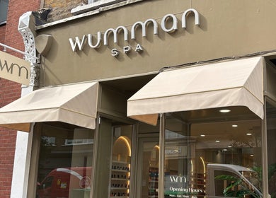 Rio Sun Massage Therapy in London, England, GB with modern exterior and inviting entrance.