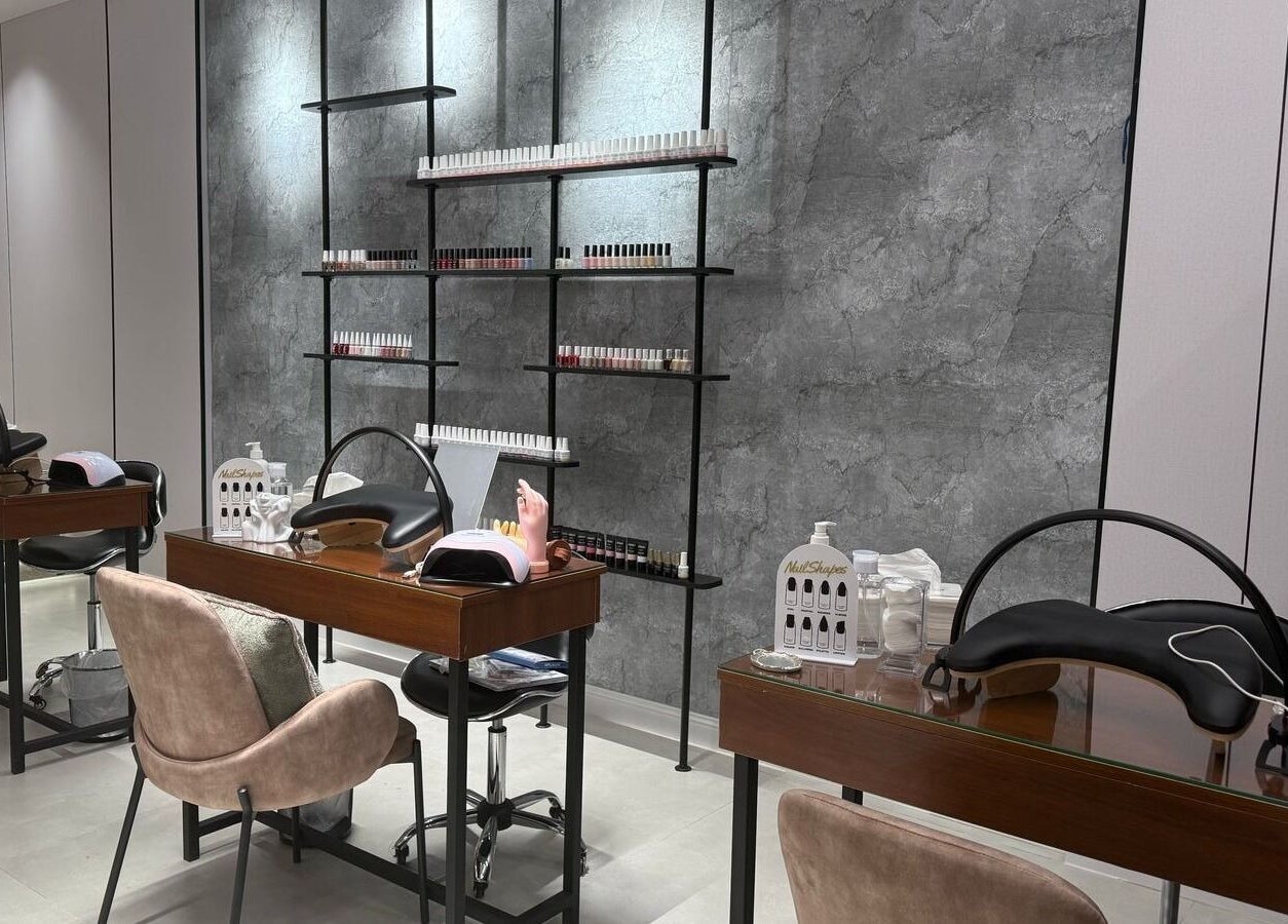 Elegant nail care stations at Mj Spa, Riyadh, Riyadh Province, SA showcasing a stylish and serene setting.