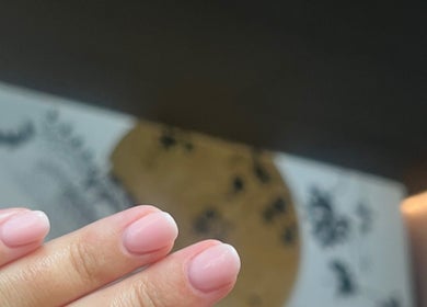 Close-up of elegantly manicured nails at Nailsbymaddymae, Brighton And Hove, England, GB.