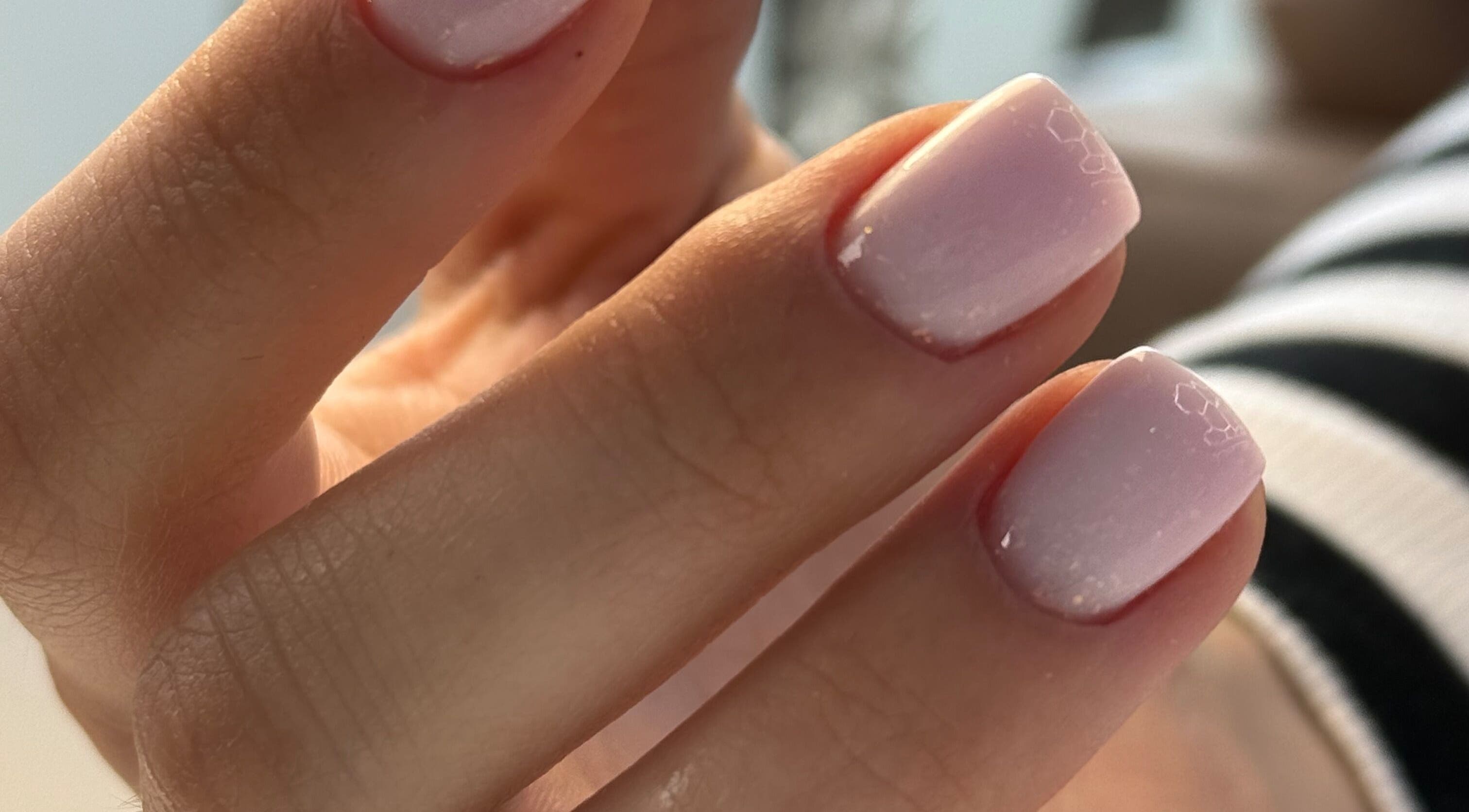 Close-up of elegant manicure at For.U From.U, Radstock, England, GB.