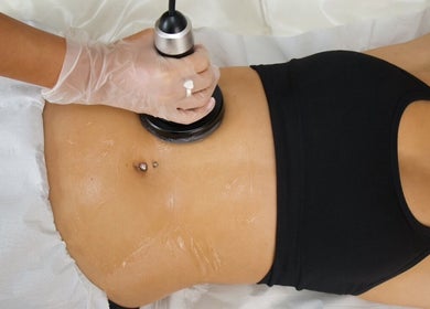 Ultrasound body sculpting at The Sculpt Studio EST 2018 in Sketty, Wales, GB for enhanced beauty and wellness.