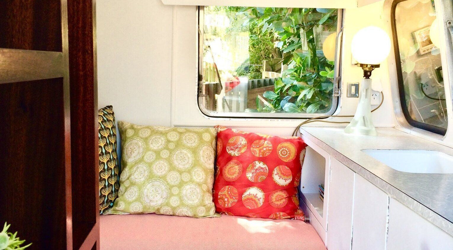 Vantage Hair Studio - Khandallah Salon lounge with colorful cushions, Wellington, Wellington, NZ.