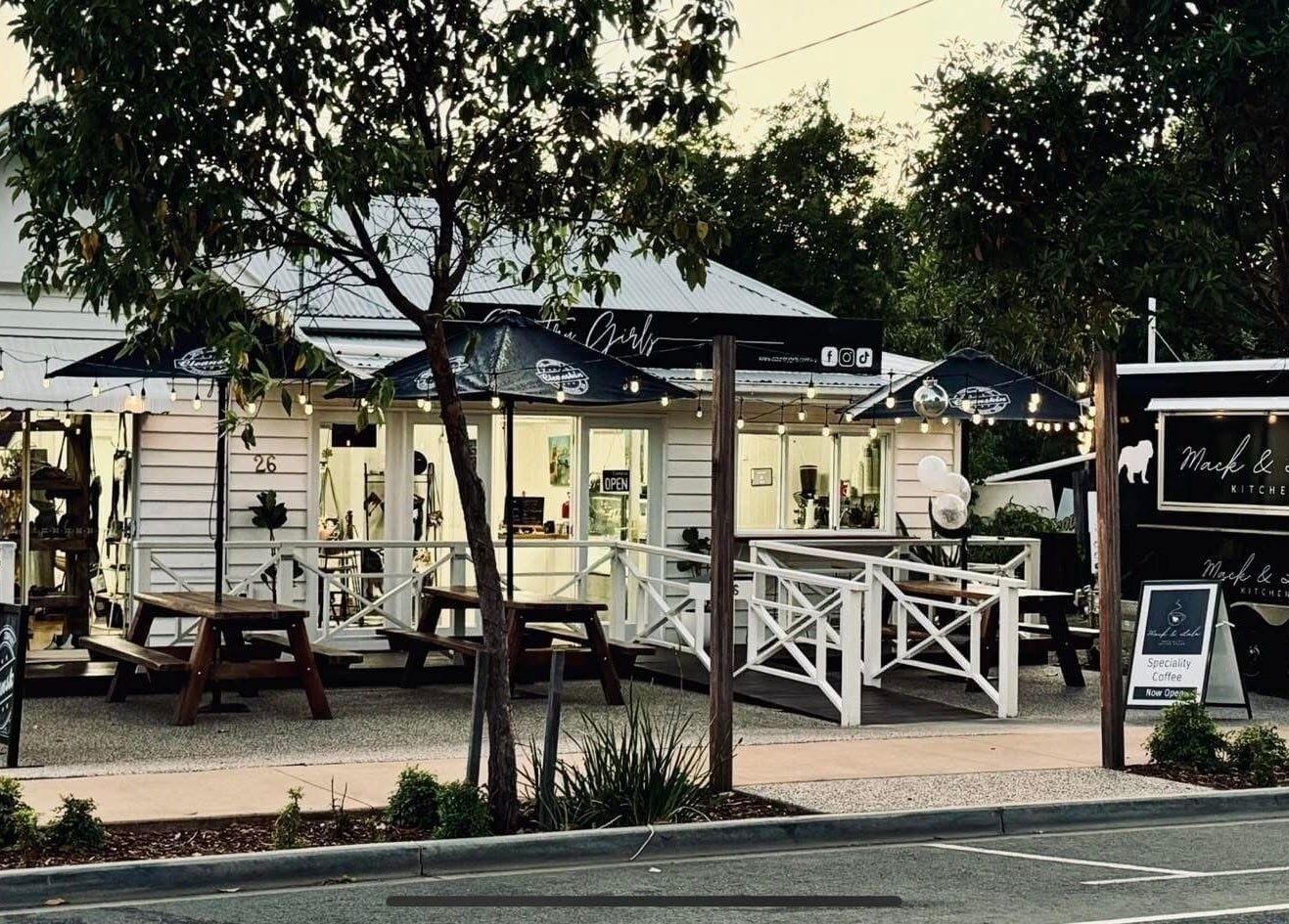 Exterior view of A Little Bit Pretty Beauty in Gin Gin, Queensland, AU, showcasing inviting ambiance.
