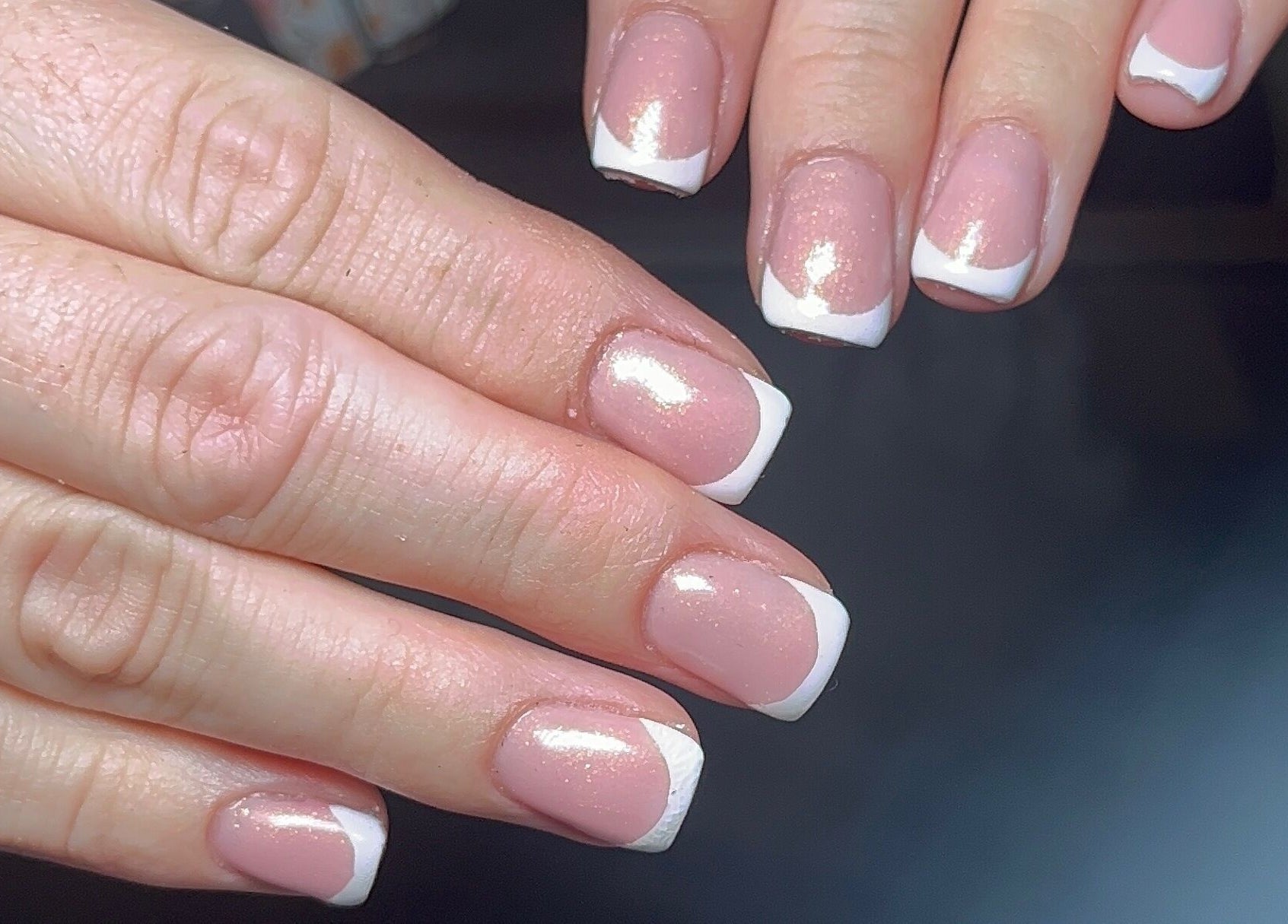 French manicure by Beauty by Eme - Mobile Nails and Beauty Birmingham, elegant nails in Birmingham, England, GB.