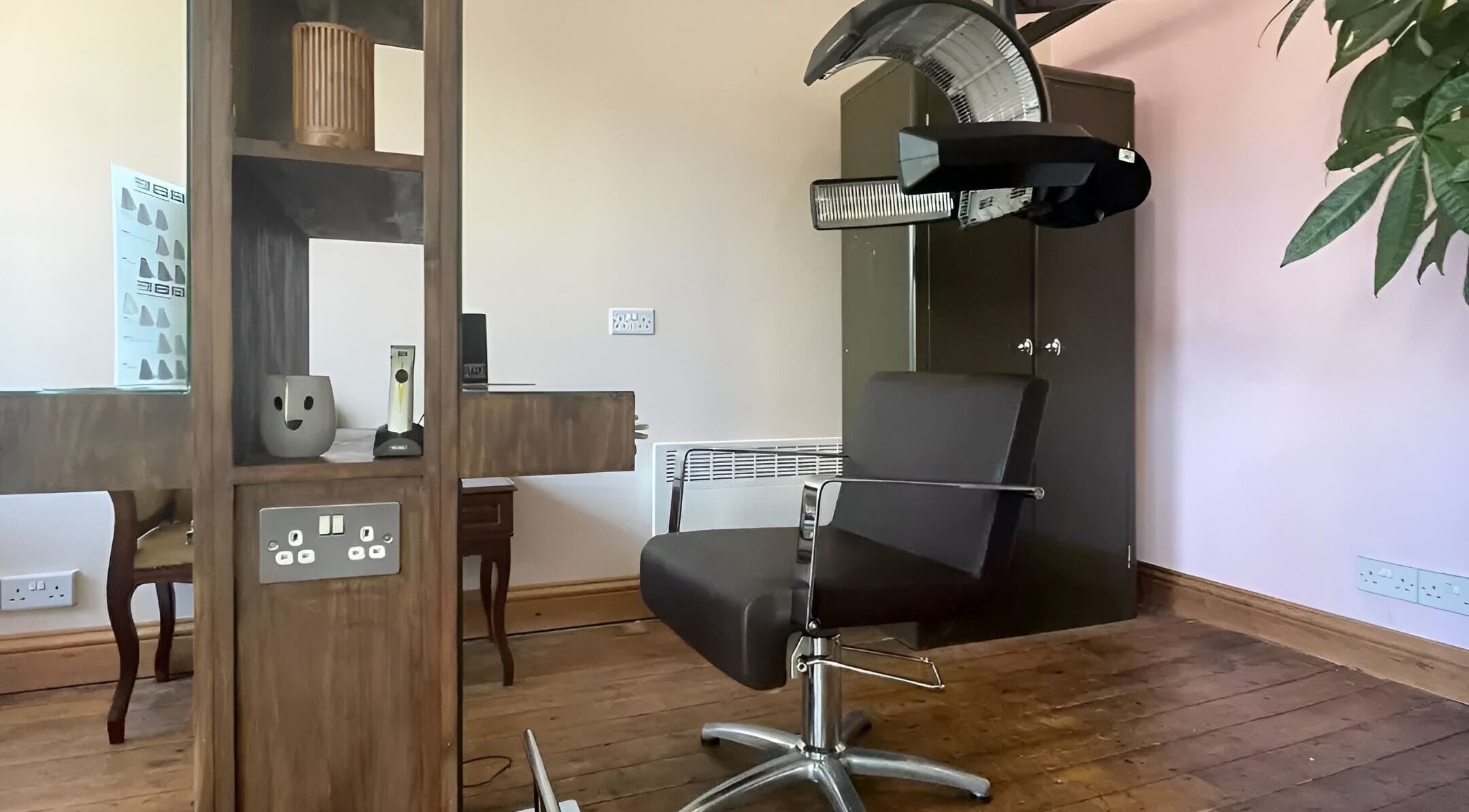 Modern styling chair and decor at Erica Broughton and Co, Marsden, England, GB, offering a serene ambience.