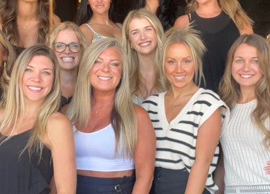Team at Beauty Basics by Amy, Minden, Ontario. Smiling staff ready to serve beauty and wellness needs.