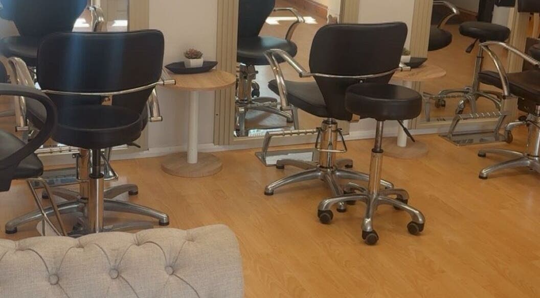 Elegant salon chairs at Beautevas Beauty and tanning, Martlesham, England, GB, reflecting modern styling.