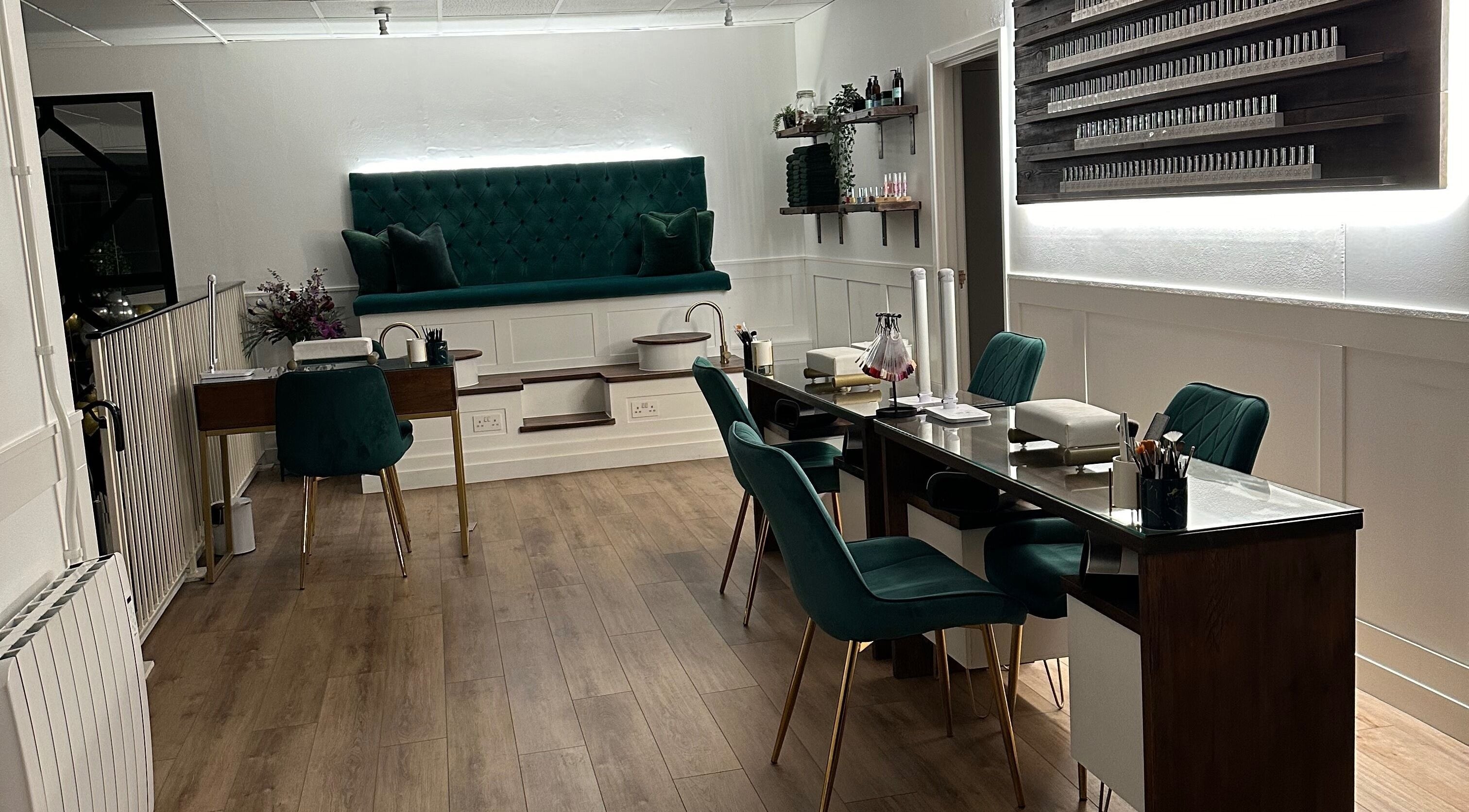 Chic interior of Blake Beaux in Truro, England, GB with elegant seating and modern decor.