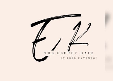 Elegant logo for Secret Locks by Edel Kavanagh in County Louth, IE, with artistic initials E.K.