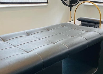 Luxurious spa bed at Body Beautiful Durban, Durban North, KwaZulu-Natal, ZA, ideal for wellness treatments.