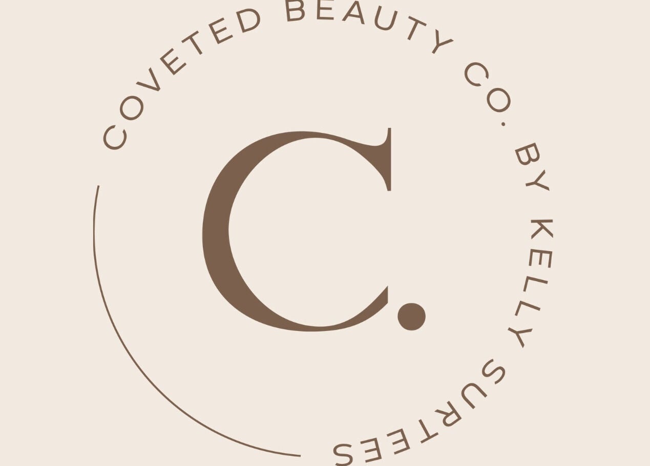 Elegant logo of Coveted Beauty by Kelly, Wroxham, England, GB in minimalist style.