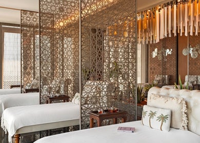 Relaxing massage rooms at Naturelife Spa Rixos Premium JBR in Dubai, UAE, AE with elegant decor and soothing ambiance.