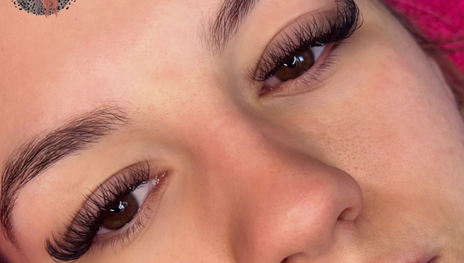 Close-up of eyelash extensions at Sara Jayne Beauty, Gloucester, England, GB showcasing precision and quality.