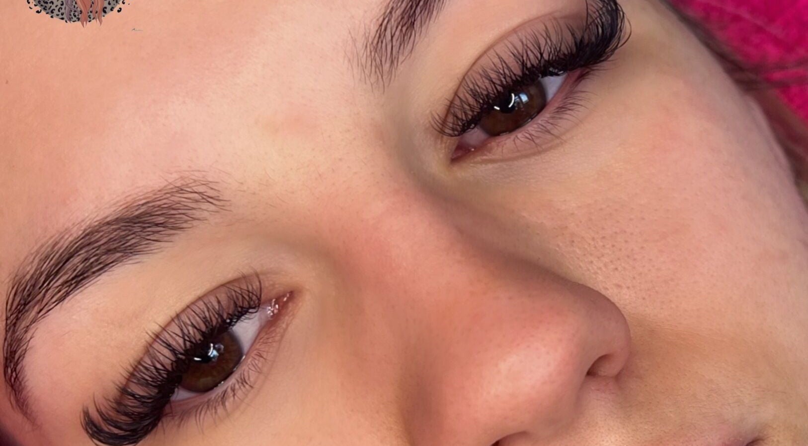 Close-up of eyelash extensions at Sara Jayne Beauty, Gloucester, England, GB showcasing precision and quality.