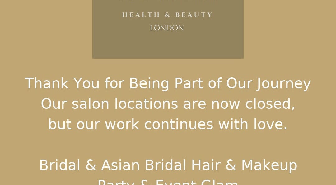 Karismha Health & Beauty in Pinner, England, GB announces closure with a heartfelt thank you message.