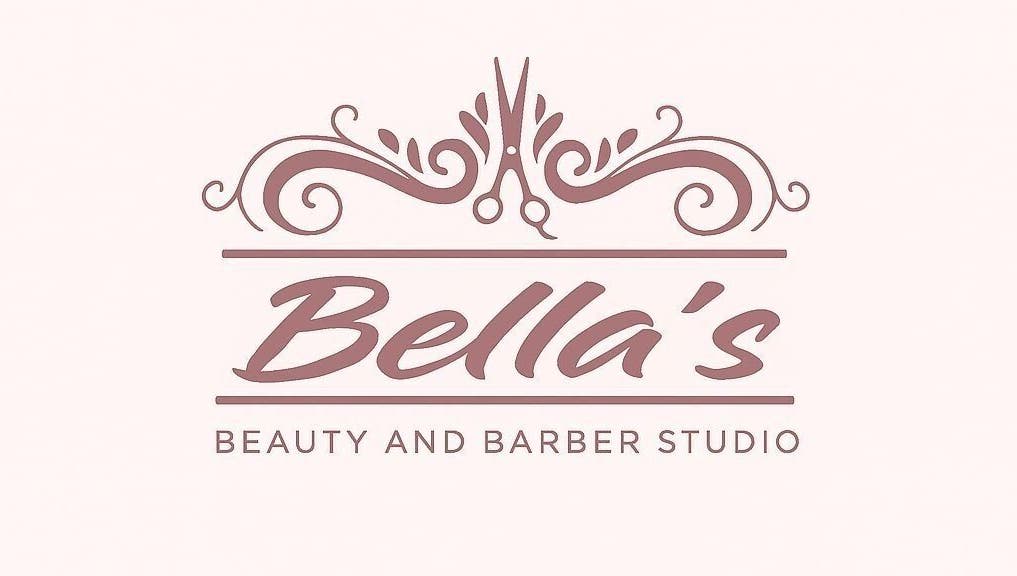 Logo of Bella's Beauty and Barber Studio West Bay, West Bay, KY with elegant designs.