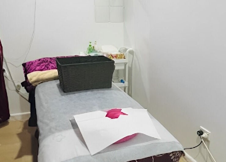 Cozy massage room at RTC Wendouree Branch in Wendouree, Victoria, AU with a massage table and calming decor.
