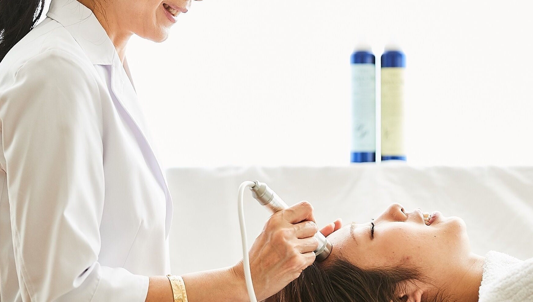 Facial treatment at Divine Beauty Solution Clinic, Earlwood, New South Wales, AU, enhancing skin radiance.