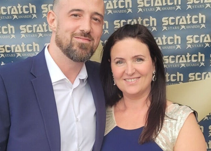 Event attendees at the award ceremony near Tina Jane, Urmston, England, GB.