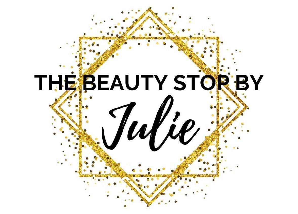 Logo of The Beauty Stop by Julie in Hull, England, GB, featuring elegant gold geometric design.