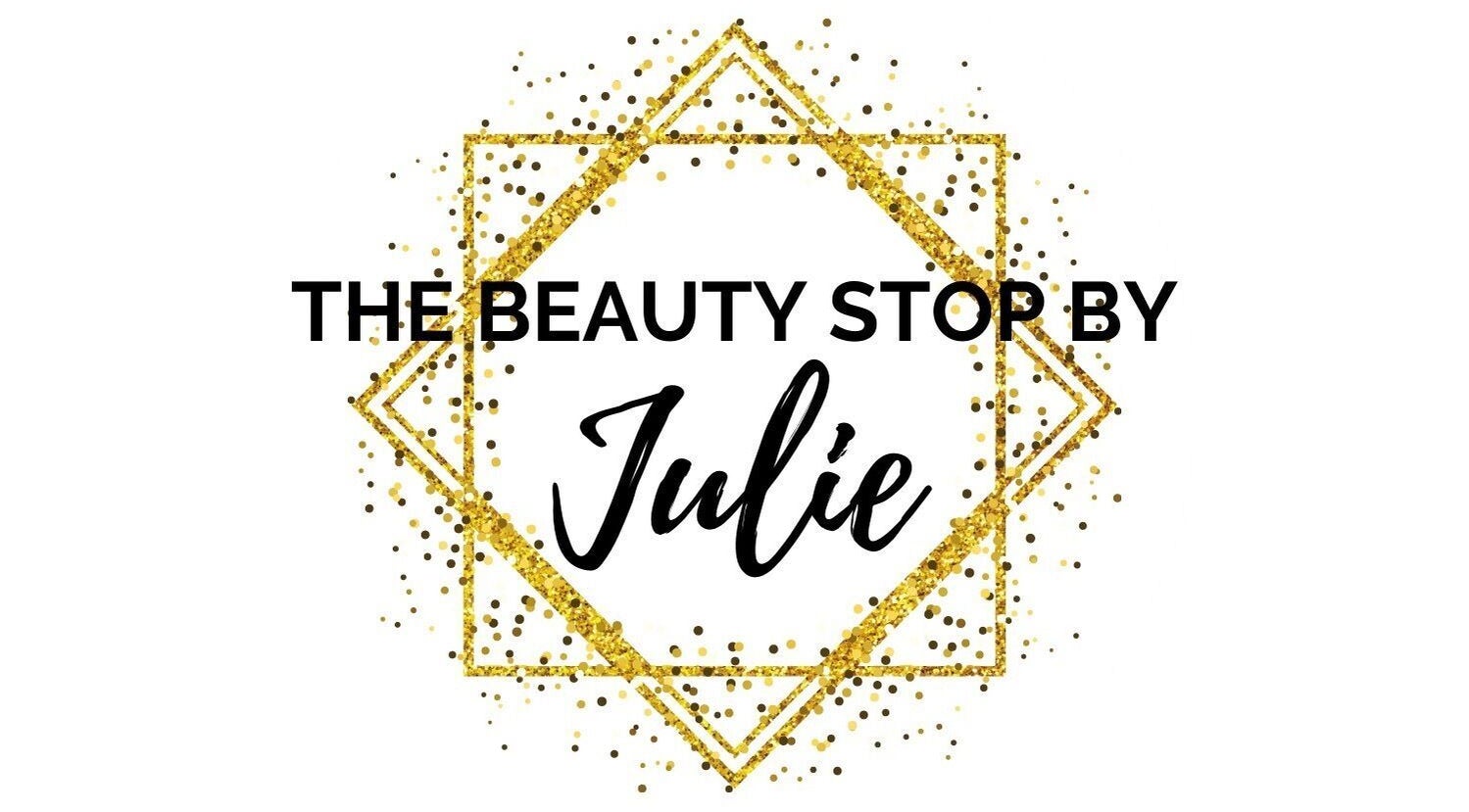 Logo of The Beauty Stop by Julie in Hull, England, GB, featuring elegant gold geometric design.