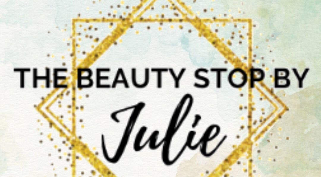 The Beauty Stop by Julie logo with gold design, located in Hull, England, GB.