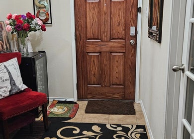 Entrance area of Adriana's Professional Body Sugaring and Neuro Divergent Affirming Coach in Keller, Texas, US.
