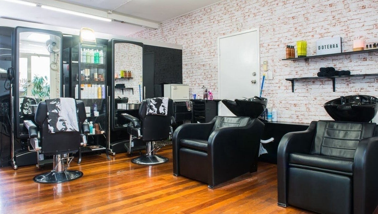 Claudia and Co salon chairs in Toowong, Queensland, AU offering a luxurious beauty experience.