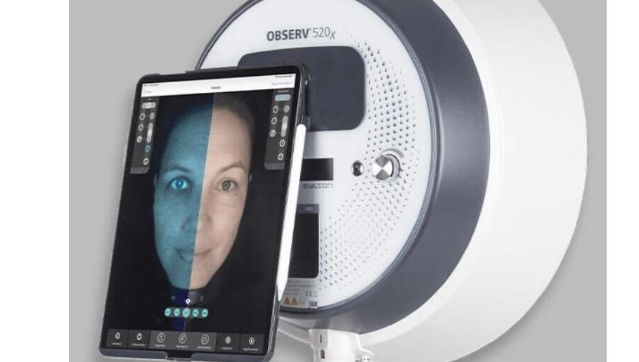 Advanced skin analysis technology at Laser Clinic Galway in Kilcolgan, County Galway, IE.