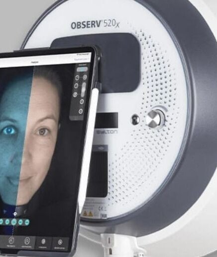 Advanced skin analysis technology at Laser Clinic Galway in Kilcolgan, County Galway, IE.