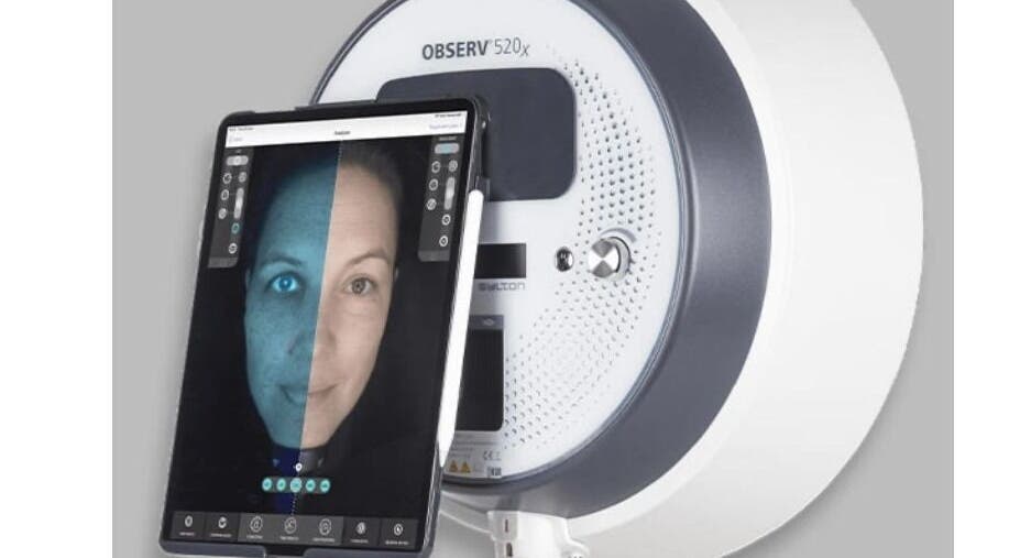 Advanced skin analysis technology at Laser Clinic Galway in Kilcolgan, County Galway, IE.