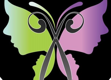 Logo of Babochka Hair and Makeup Artistry in Pretoria, Gauteng, ZA, featuring a stylized butterfly silhouette.