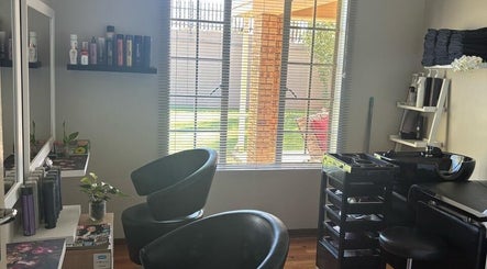 Modern salon interior at Babochka Hair and Makeup Artistry, Pretoria, Gauteng, ZA with styling chairs and mirrors.