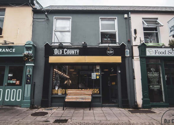 Front view of Old County Newbridge, beauty and wellness venue in Newbridge, County Kildare, IE.