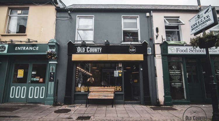 Front view of Old County Newbridge, beauty and wellness venue in Newbridge, County Kildare, IE.