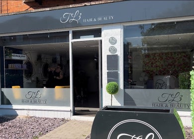Front view of TL3 Hair and Beauty in London Colney, England, GB, showcasing a stylish and inviting entrance.