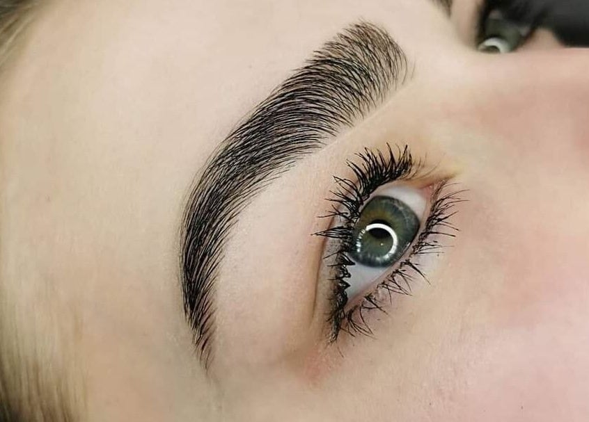 Expertly shaped eyebrows at Proper Beauty Chicheley, Newport Pagnell, England, GB showcase precision and style.