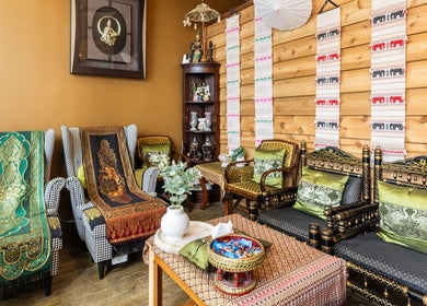 Calm seating area at Siam Spa - Therapeutic Massage & Wellness Cannon Hill, Cannon Hill, Queensland, AU.