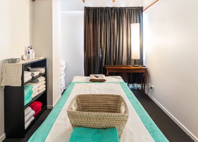 Relaxing massage room at Siam Spa - Therapeutic Massage & Wellness Morningside, Morningside, Queensland, AU.