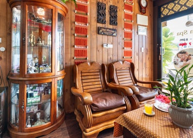 Cozy seating area at Siam Spa 159 - Therapeutic Massage & Wellness, Morningside, Queensland, AU.