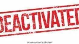 Deactivate shop