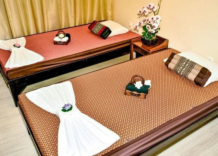 Relaxing massage beds at Touch of Thai Massage - Above Gruž Harbour, Dubrovnik, Dubrovačko-neretvanska Županija, HR.