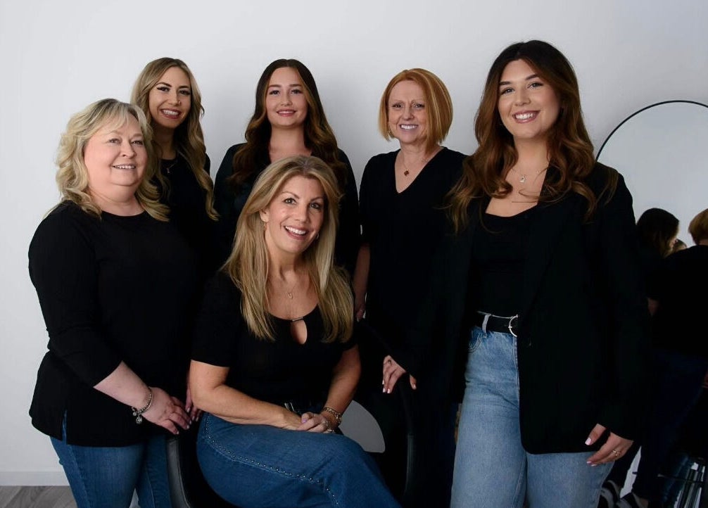 Team at Salon 102 & Spa, West Greenwich, Rhode Island, US, showcasing friendly service and expertise.