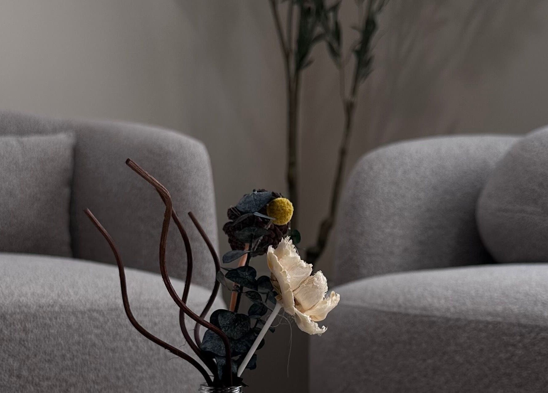 Cozy seating at Lilynailsmaster Carle Place, Carle Place, New York, US showcasing elegant decor.